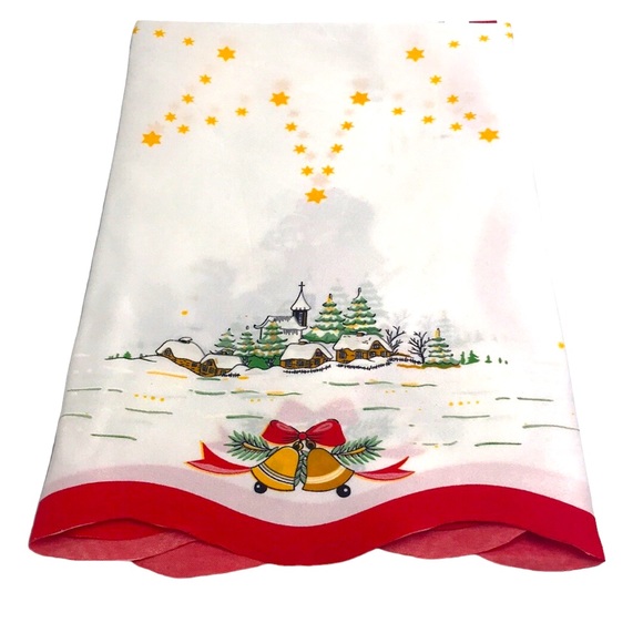 Violet Linen Incorporated Seasonal Christmas Table Topper - Picture 3 of 7